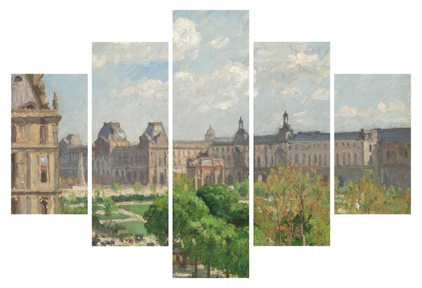 Slika - Camille Pissarro, Place du Carrousel, Paris, reprodukcije (150x105 cm)