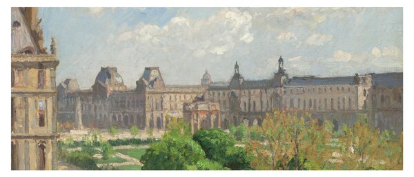 Slika - Camille Pissarro, Place du Carrousel, Paris, reprodukcije (120x50 cm)