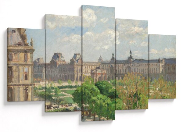 Slika - Camille Pissarro, Place du Carrousel, Paris, reprodukcije (150x105 cm)