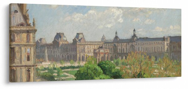Slika - Camille Pissarro, Place du Carrousel, Paris, reprodukcije (120x50 cm)