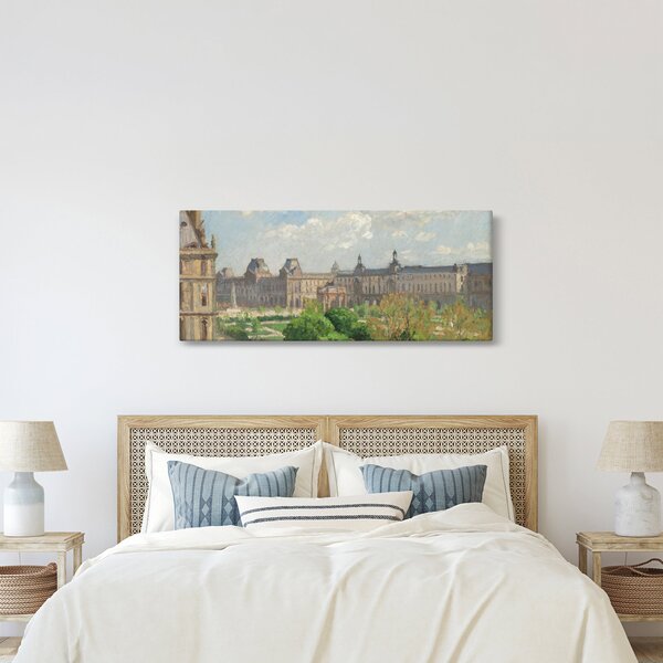 Slika - Camille Pissarro, Place du Carrousel, Paris, reprodukcije (120x50 cm)