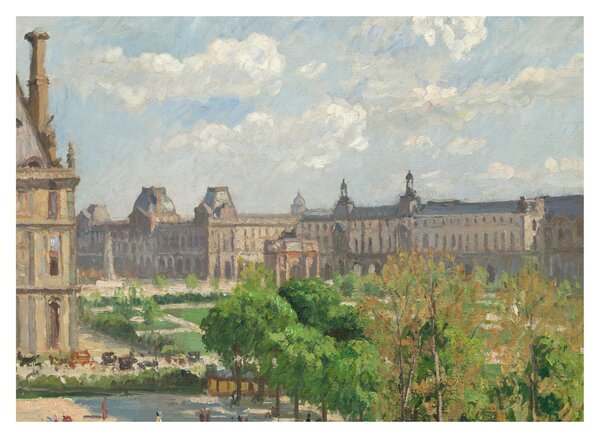 Slika - Camille Pissarro, Place du Carrousel, Paris, reprodukcije (70x50 cm)