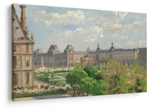 Slika - Camille Pissarro, Place du Carrousel, Paris, reprodukcije (90x60 cm)
