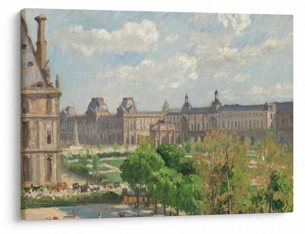 Slika - Camille Pissarro, Place du Carrousel, Paris, reprodukcije (70x50 cm)