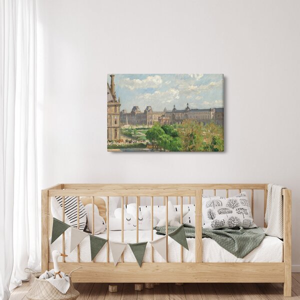 Slika - Camille Pissarro, Place du Carrousel, Paris, reprodukcije (90x60 cm)