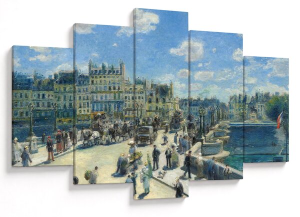 Slika - Auguste Renoir, Pont Neuf, Paris, reprodukcije (150x105 cm)