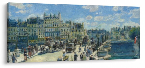 Slika - Auguste Renoir, Pont Neuf, Paris, reprodukcije (120x50 cm)