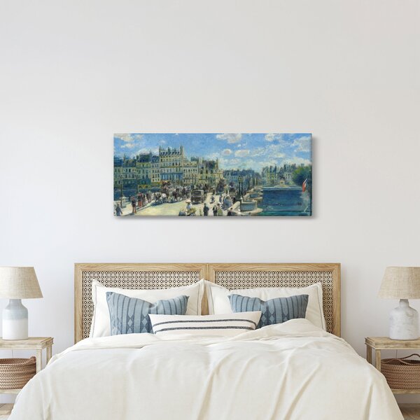 Slika - Auguste Renoir, Pont Neuf, Paris, reprodukcije (120x50 cm)