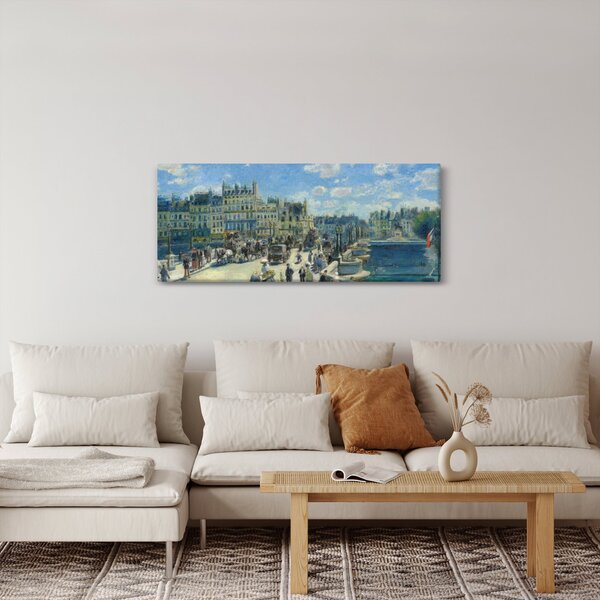 Slika - Auguste Renoir, Pont Neuf, Paris, reprodukcije (120x50 cm)