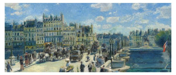 Slika - Auguste Renoir, Pont Neuf, Paris, reprodukcije (120x50 cm)
