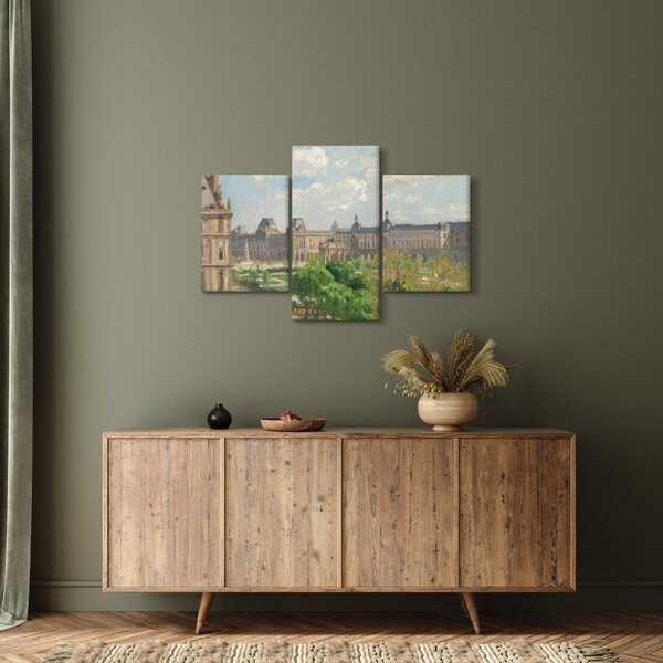 Slika - Camille Pissarro, Place du Carrousel, Paris, reprodukcije (90x60 cm)