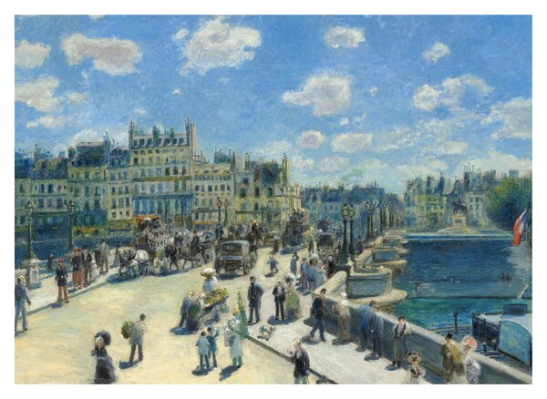 Slika - Auguste Renoir, Pont Neuf, Paris, reprodukcije (70x50 cm)