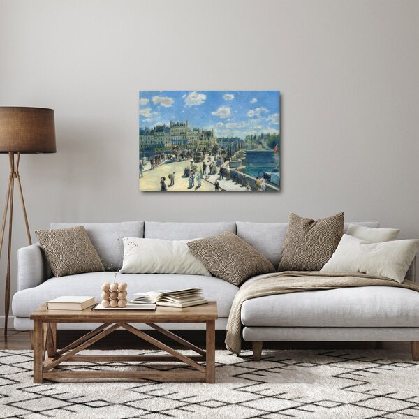 Slika - Auguste Renoir, Pont Neuf, Paris, reprodukcije (70x50 cm)