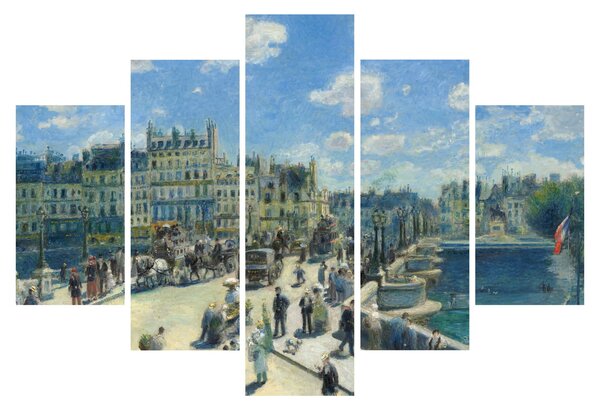 Slika - Auguste Renoir, Pont Neuf, Paris, reprodukcije (150x105 cm)
