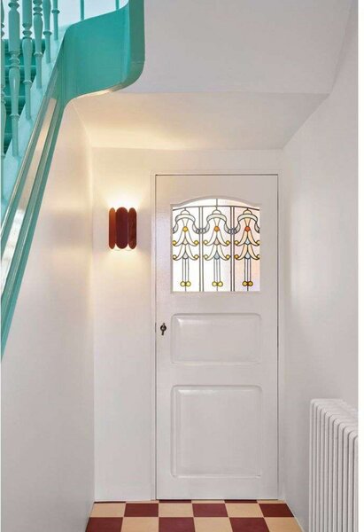 Arcs Sconce Zidna lampa Hardwired Auburn Crvena - HAY