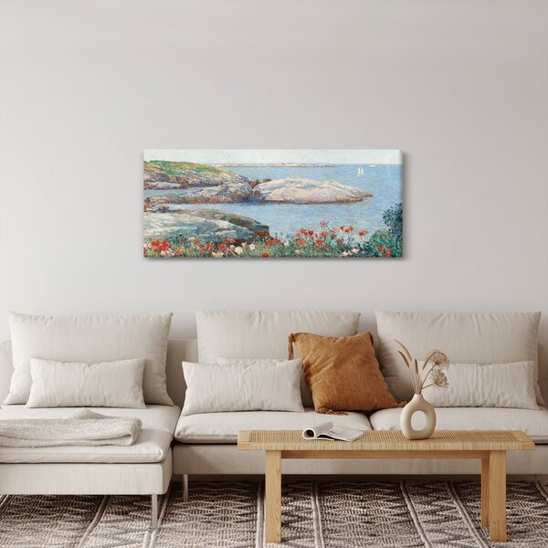 Slika - Childe Hassam, Poppies, Isles of Shoals, reprodukcije (120x50 cm)