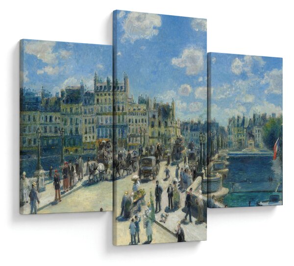 Slika - Auguste Renoir, Pont Neuf, Paris, reprodukcije (90x60 cm)