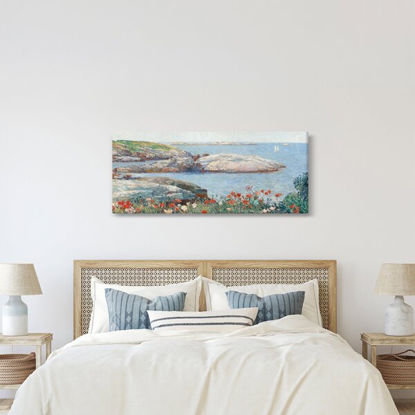 Slika - Childe Hassam, Poppies, Isles of Shoals, reprodukcije (120x50 cm)