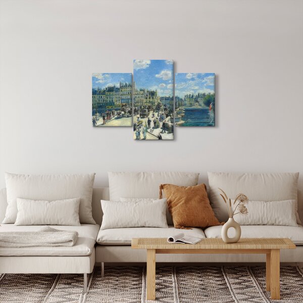 Slika - Auguste Renoir, Pont Neuf, Paris, reprodukcije (90x60 cm)