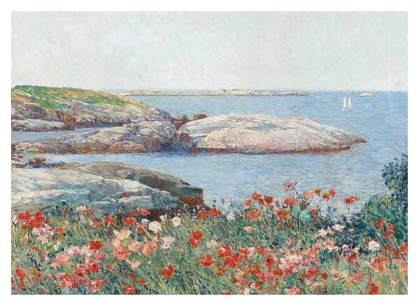 Slika - Childe Hassam, Poppies, Isles of Shoals, reprodukcije (70x50 cm)