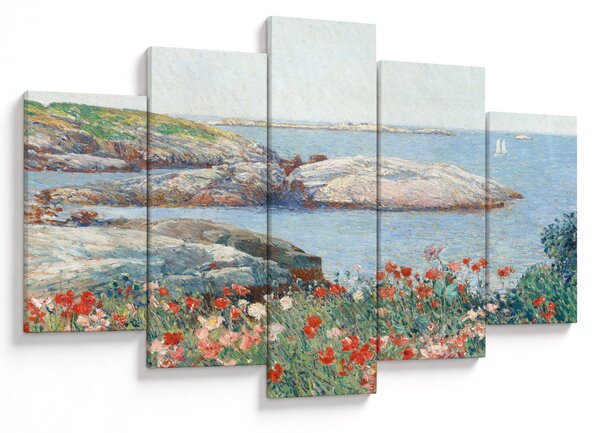 Slika - Childe Hassam, Poppies, Isles of Shoals, reprodukcije (150x105 cm)
