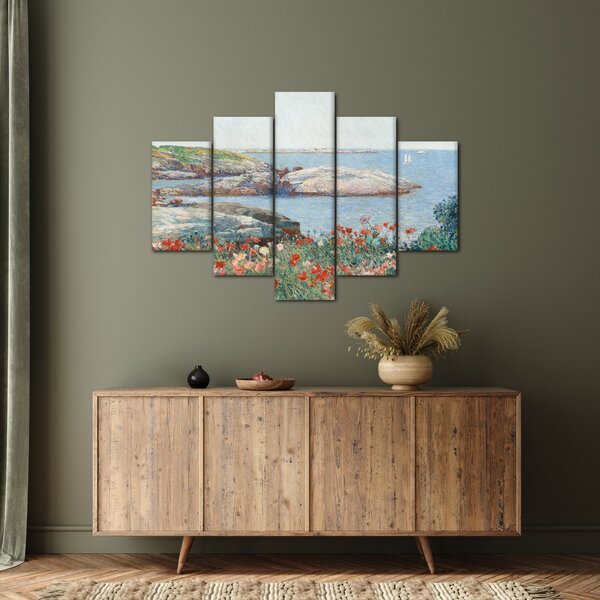 Slika - Childe Hassam, Poppies, Isles of Shoals, reprodukcije (150x105 cm)
