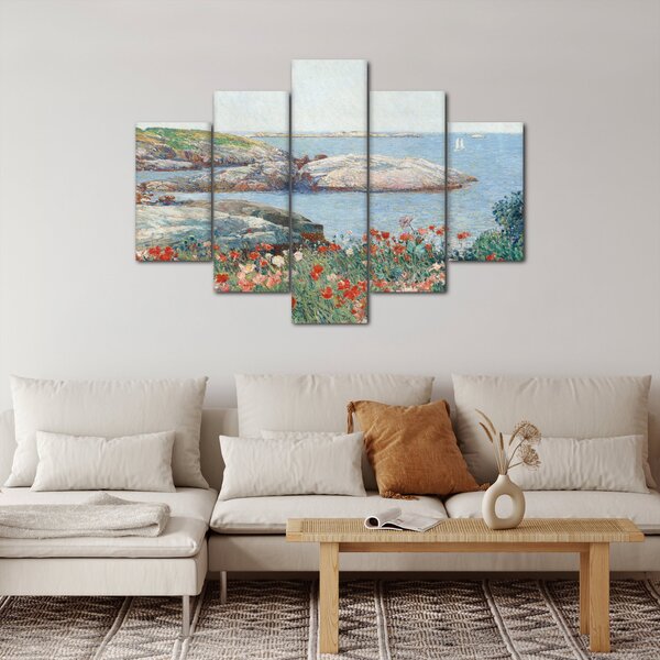 Slika - Childe Hassam, Poppies, Isles of Shoals, reprodukcije (150x105 cm)