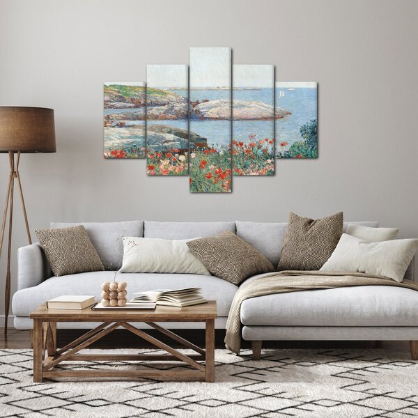 Slika - Childe Hassam, Poppies, Isles of Shoals, reprodukcije (150x105 cm)