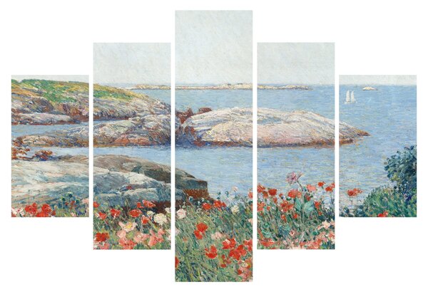 Slika - Childe Hassam, Poppies, Isles of Shoals, reprodukcije (150x105 cm)