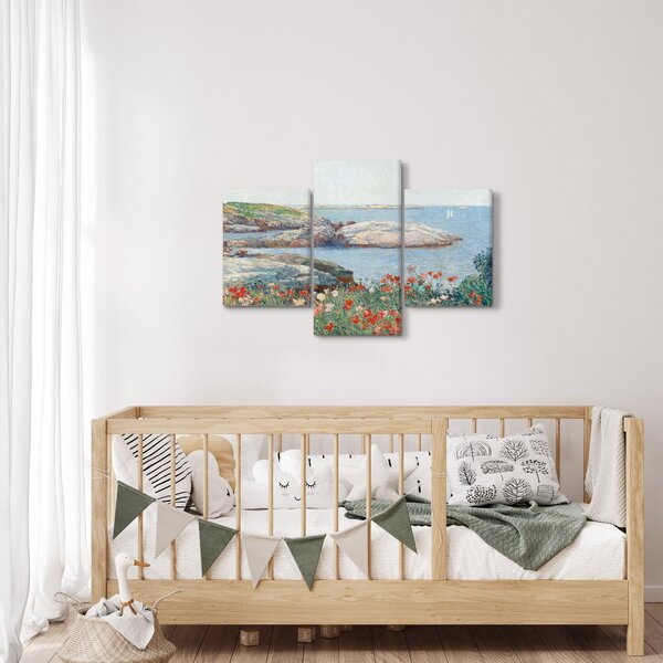 Slika - Childe Hassam, Poppies, Isles of Shoals, reprodukcije (90x60 cm)