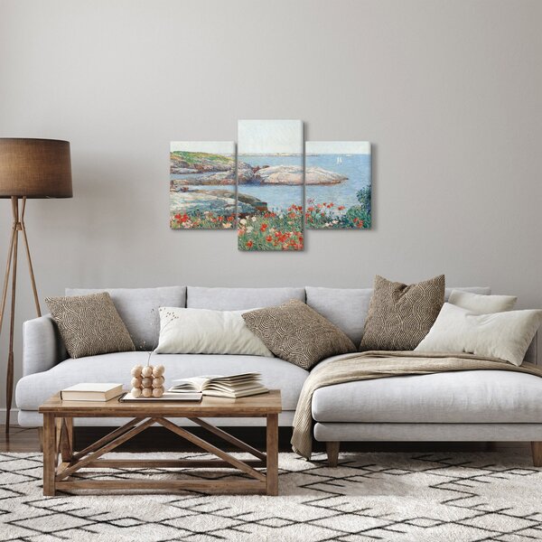 Slika - Childe Hassam, Poppies, Isles of Shoals, reprodukcije (90x60 cm)