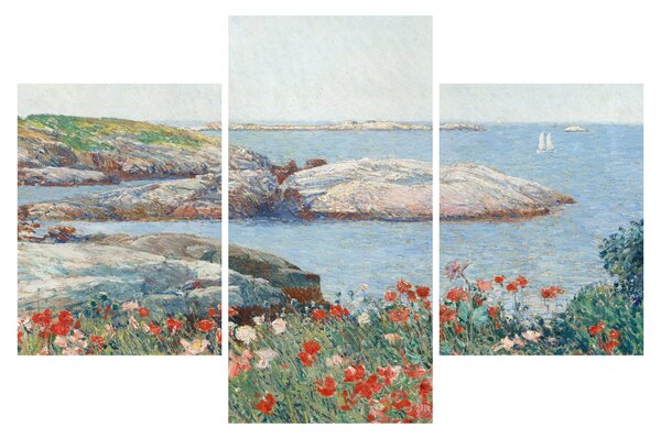 Slika - Childe Hassam, Poppies, Isles of Shoals, reprodukcije (90x60 cm)