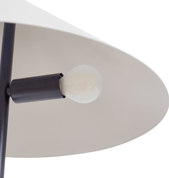 Podne Lampa Lindby, Norvik, Crno, Dnevna soba, Metal, Moderan