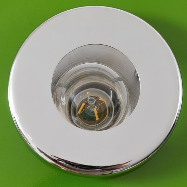 Podne Lampa Lindby, Branford, Zelena, Dnevna soba, Metal, Vintage