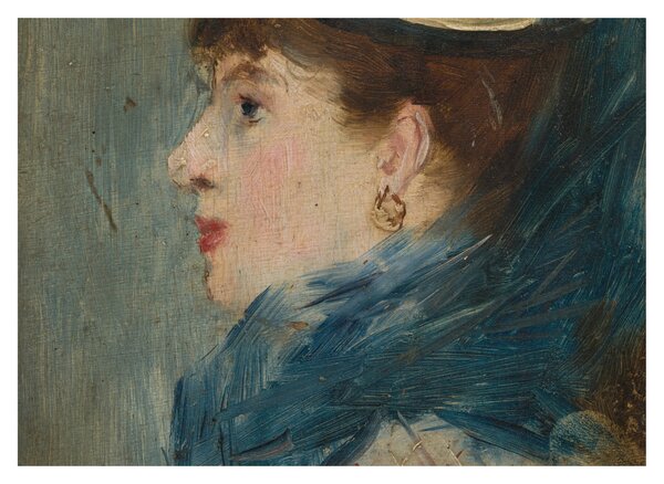 Slika - Edouard Manet, Portrait of a Lady, reprodukcije (70x50 cm)