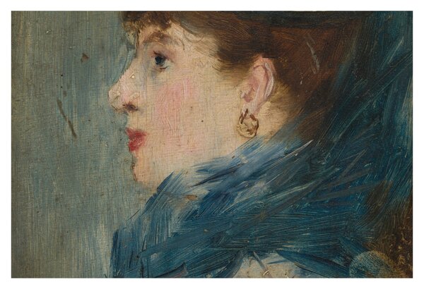 Slika - Edouard Manet, Portrait of a Lady, reprodukcije (90x60 cm)