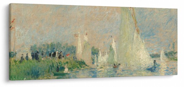 Slika - Auguste Renoir, Regatta at Argenteuil, reprodukcije (120x50 cm)
