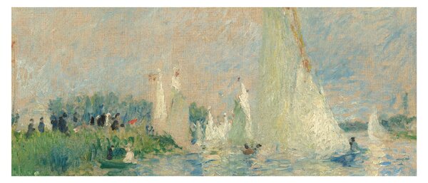 Slika - Auguste Renoir, Regatta at Argenteuil, reprodukcije (120x50 cm)