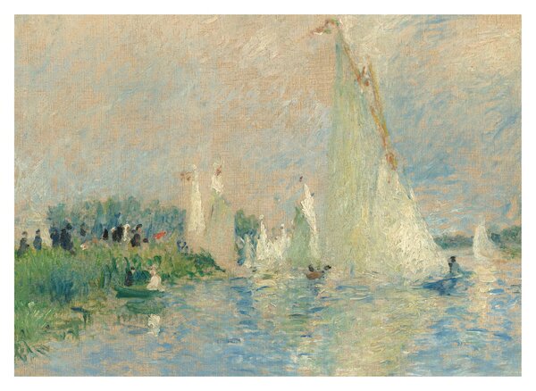 Slika - Auguste Renoir, Regatta at Argenteuil, reprodukcije (70x50 cm)