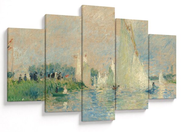 Slika - Auguste Renoir, Regatta at Argenteuil, reprodukcije (150x105 cm)