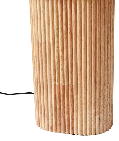 Podne Lampa Lindby, Kimiko, Drvo, Dnevna soba, Tkanina / tekstil, Skandinavski
