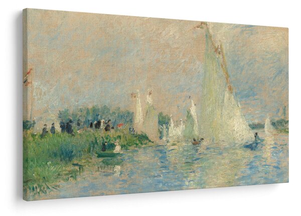 Slika - Auguste Renoir, Regatta at Argenteuil, reprodukcije (90x60 cm)