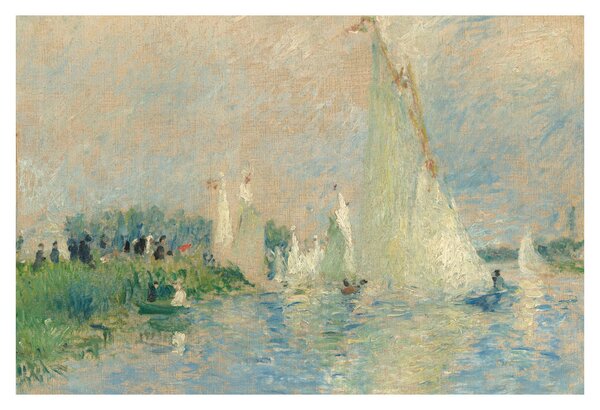 Slika - Auguste Renoir, Regatta at Argenteuil, reprodukcije (90x60 cm)