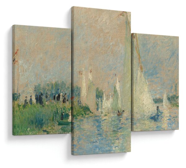 Slika - Auguste Renoir, Regatta at Argenteuil, reprodukcije (90x60 cm)