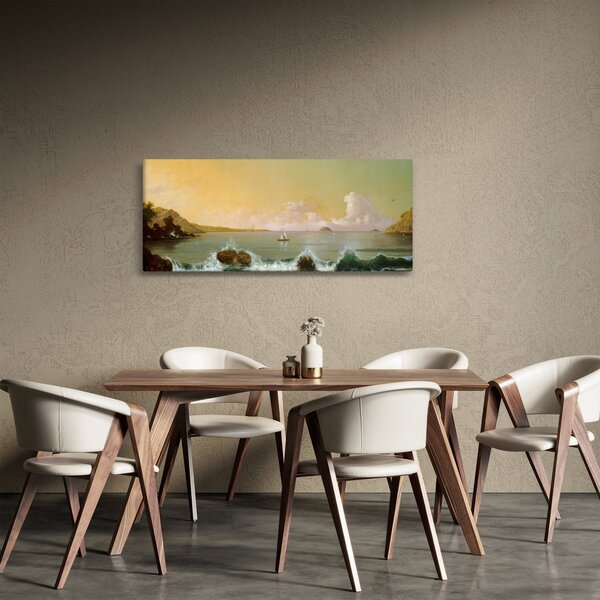 Slika - Martin Johnson Heade, Rio de Janeiro Bay, reprodukcije (120x50 cm)