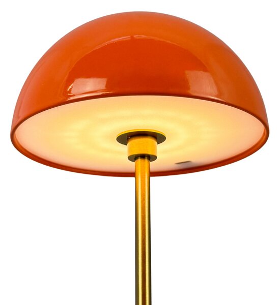 Stolne Lampa Dyberg Larsen, Along, prigušiv, Naranča, Dnevna soba, Metal, Skandinavski