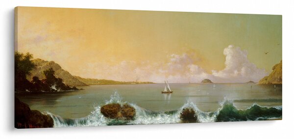 Slika - Martin Johnson Heade, Rio de Janeiro Bay, reprodukcije (120x50 cm)