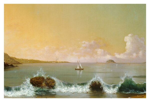 Slika - Martin Johnson Heade, Rio de Janeiro Bay, reprodukcije (90x60 cm)