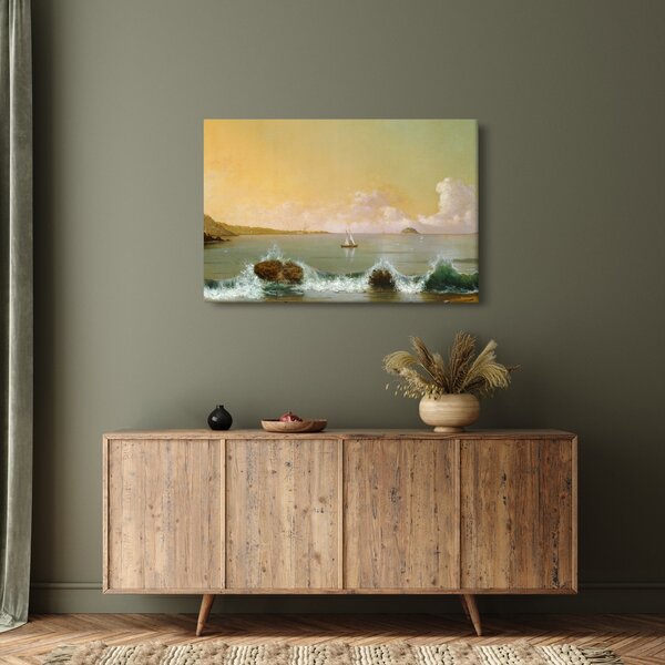 Slika - Martin Johnson Heade, Rio de Janeiro Bay, reprodukcije (90x60 cm)