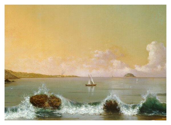 Slika - Martin Johnson Heade, Rio de Janeiro Bay, reprodukcije (70x50 cm)